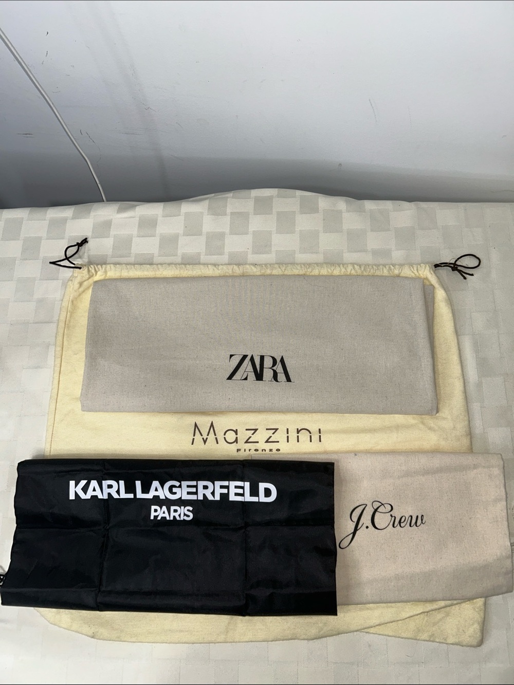 Designer Drawstring Dust Bag Bundle